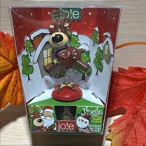 Jo!e MSC Reindeer Jingle Top Bottle Rocker Wine Cork 2008 Christmas New